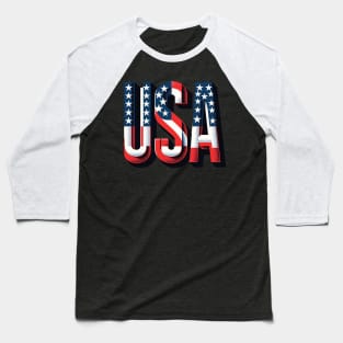 Star-Spangled Banner: Bold USA Baseball T-Shirt